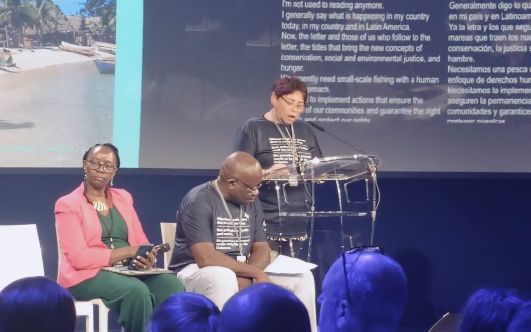 Zoila Bustamante manifiesta su preocupación por los efectos de la Economía Azul en la pesca artesanal