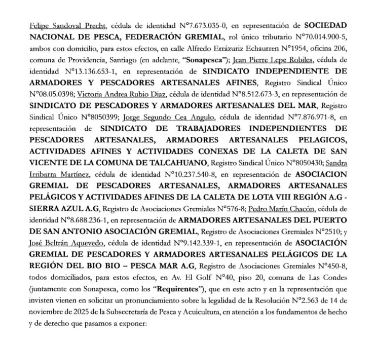 CONAPACH apunta a pescadores artesanales cerqueros responsables por dictamen de Contraloría que declara ilegal beneficios para la pesca artesanal de pequeña escala